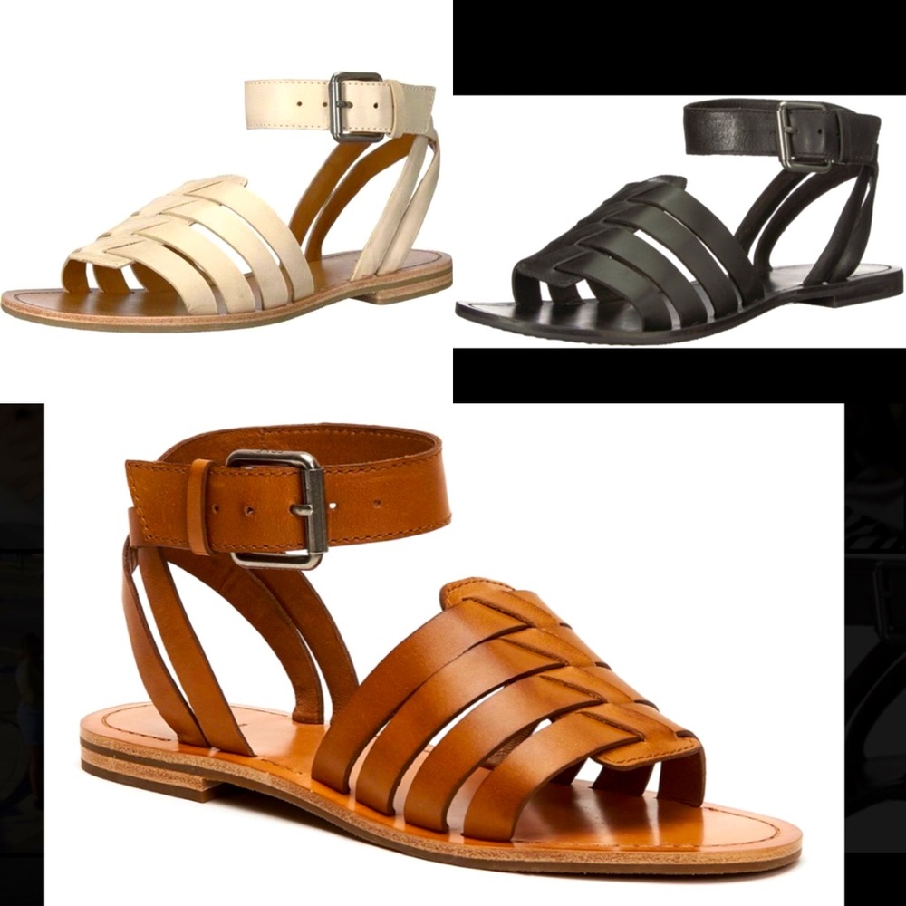 ISO FRYE RILEY HUARACHE 2 PIECE SANDAL IN ANY COLOR (prefer Tan) SIZE 7.5 or 8